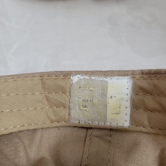 USO Support Our Wounded Heroes Cap Hat Patriotic Khaki Beige Embroidered EUC - Picture 6 of 6